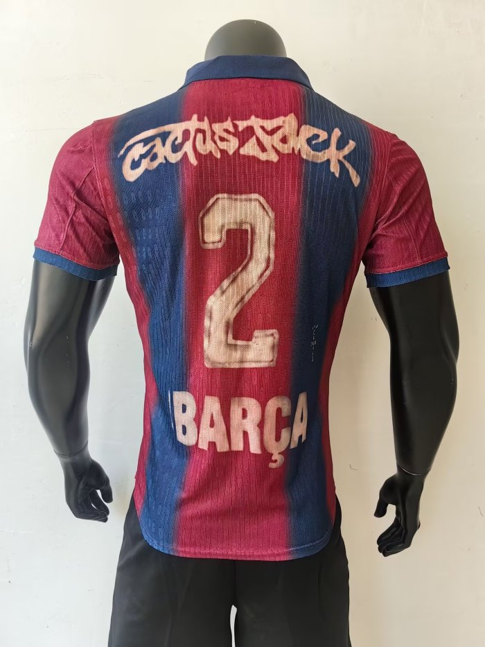 Barcelona jugador edición Travis Scott
