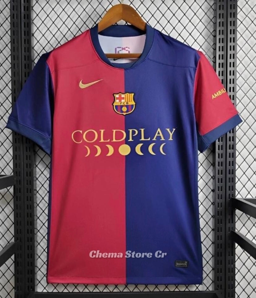 Barcelona fan Coldplay casa