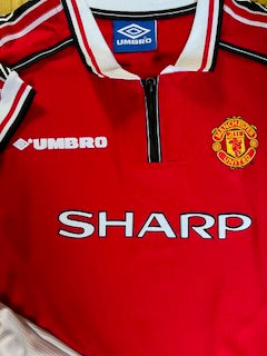 Manchester United uniforme niño retro